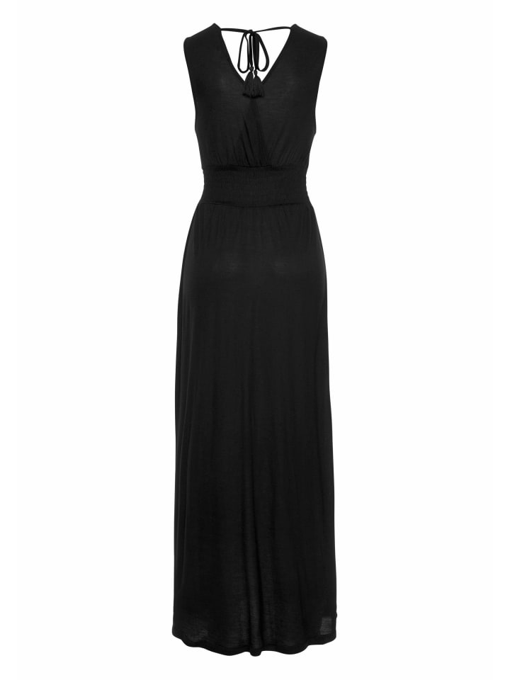 Buffalo Maxikleid in schwarz günstig kaufen