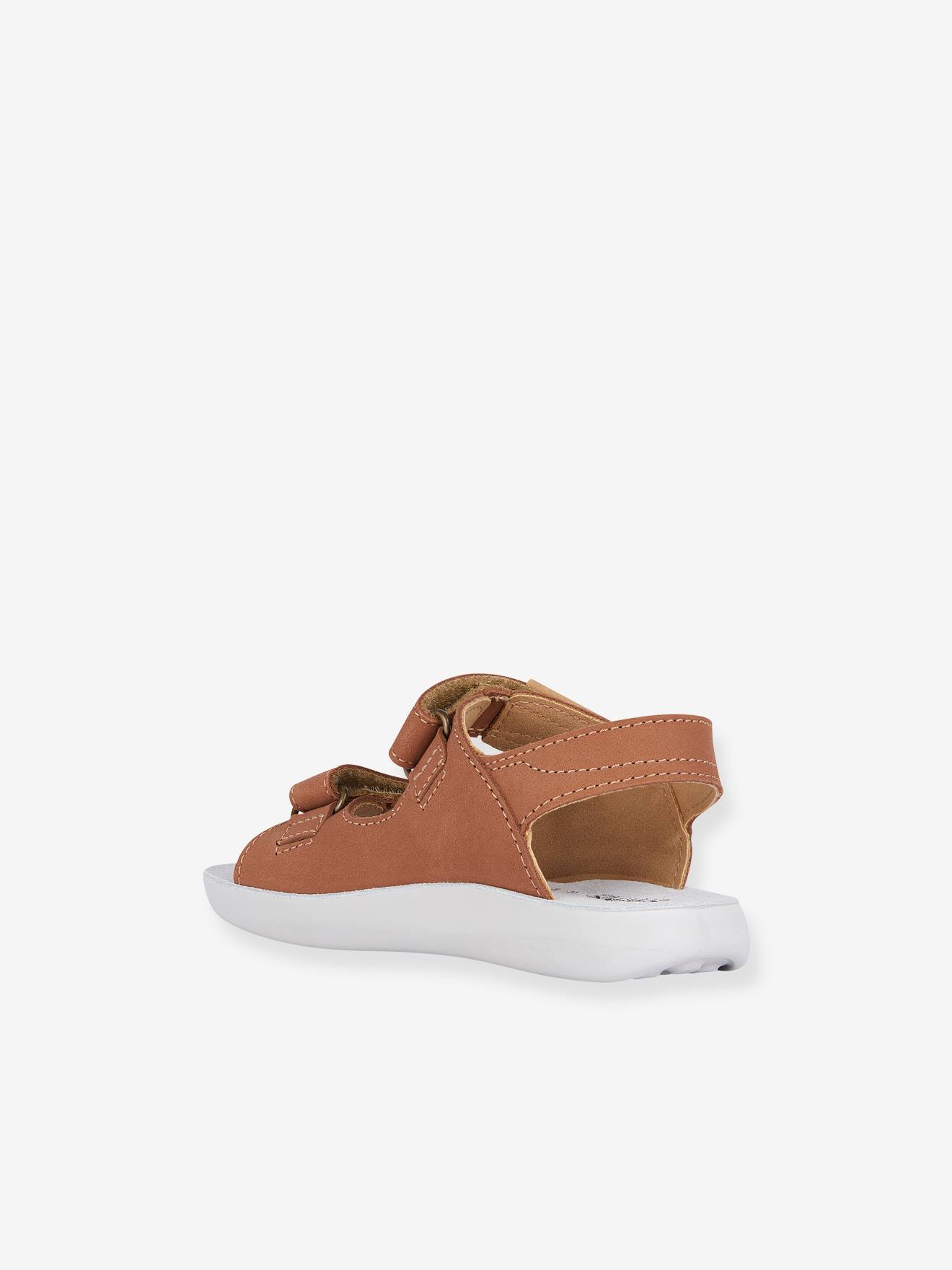 Geox Kinder Sandalen J45GQC Light Floppy GEOX - kaffee