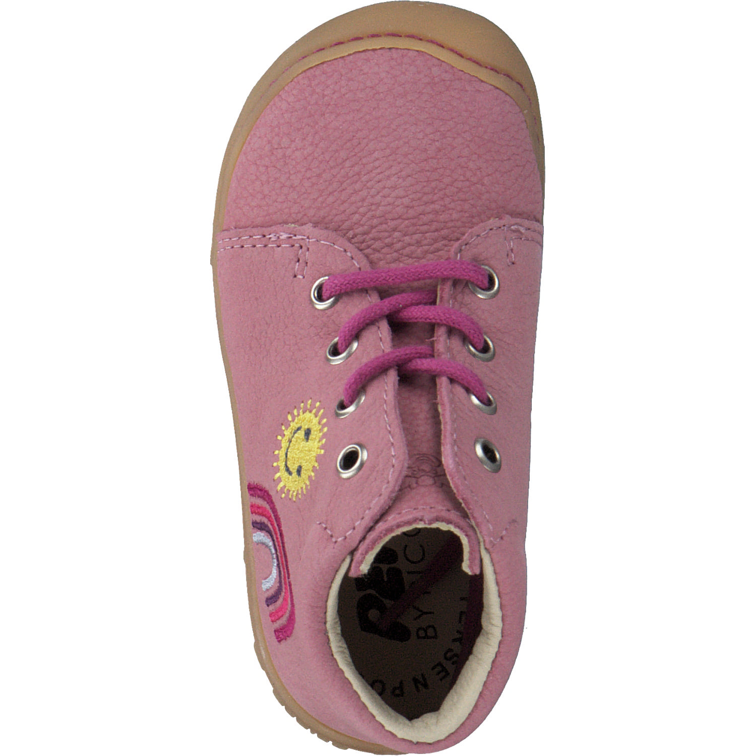 Ricosta Mecki 1203202, Lauflernschuhe, Kinder, mallow/Regenbogen