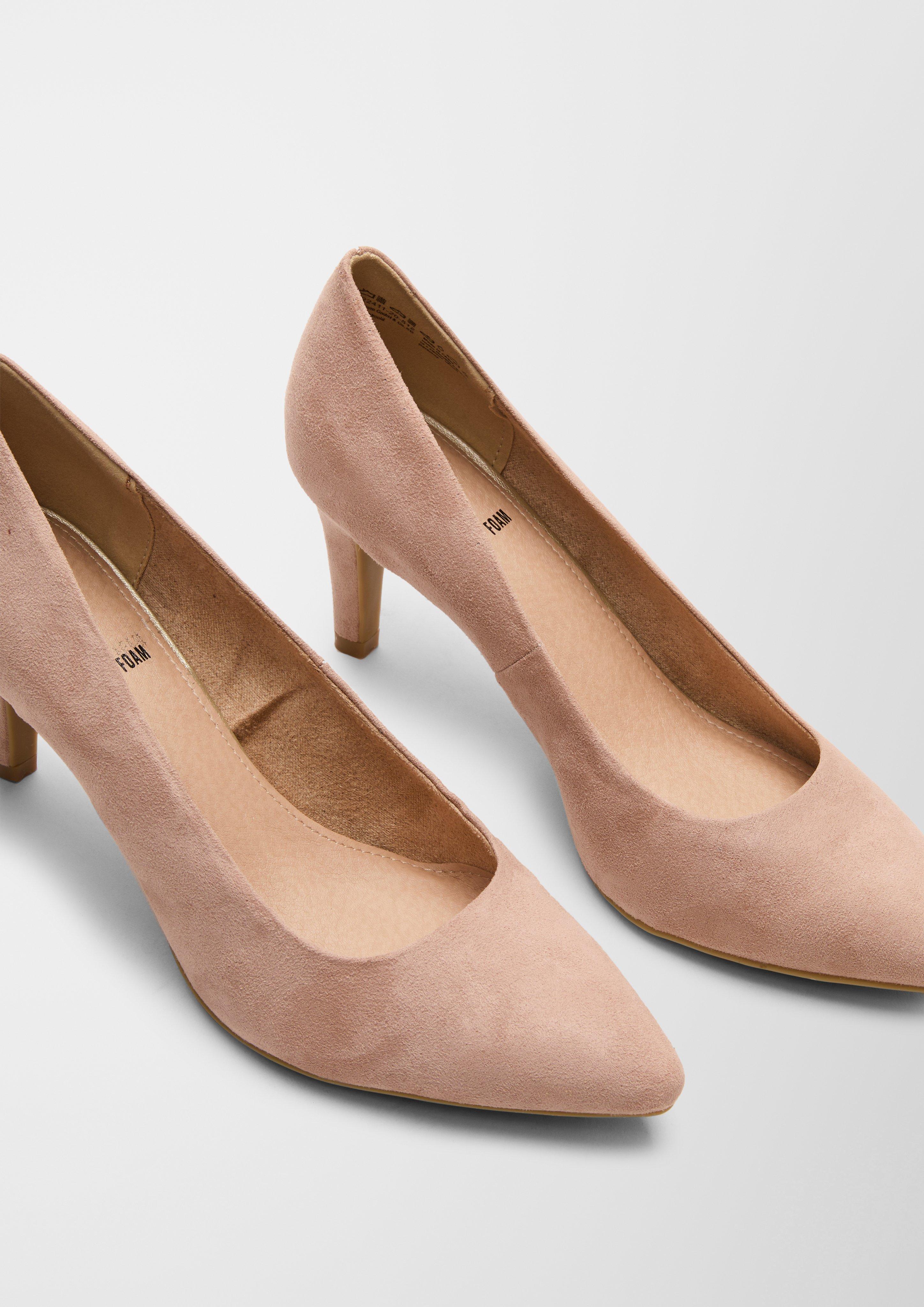 Pumps in Veloursleder-Optik  101.301.105.22411-512