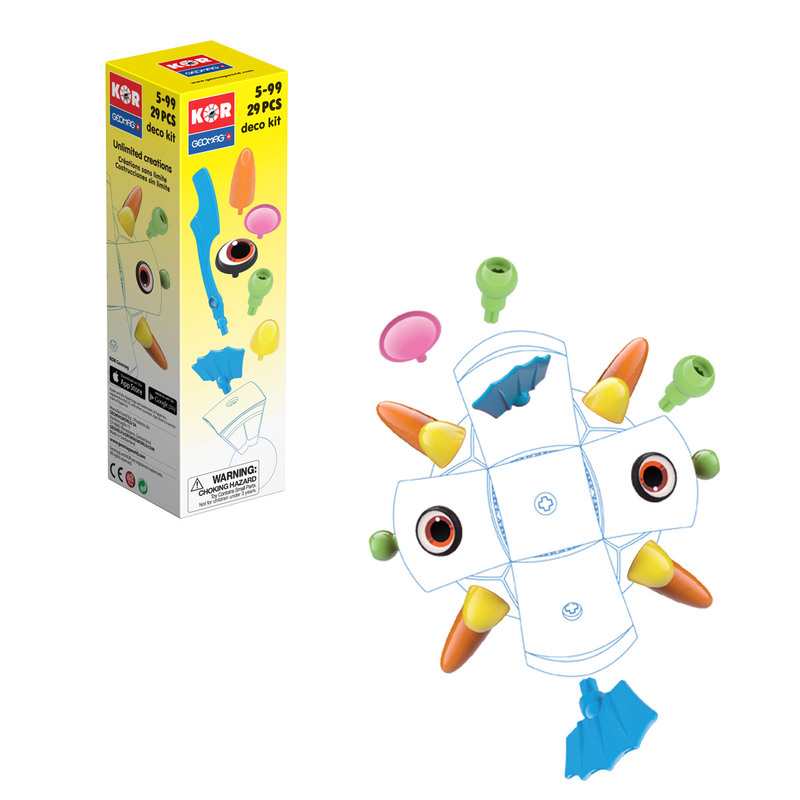 Kit de décoration magnétique Kor 29 pièces