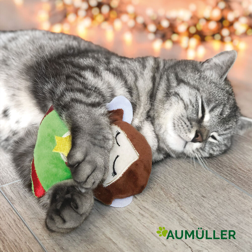 Aumüller Baldrian & Catnipspielzeug Aumüller Spielkissen Weihnachtsengel