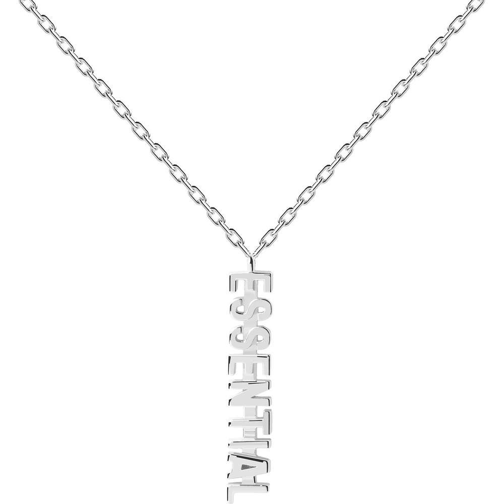 P D Paola Chaînette 925 Argent collier