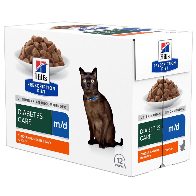 Hill's Nassfutter Hill's Prescription Diet Diabetes Care m/d mit Huhn 12x85g