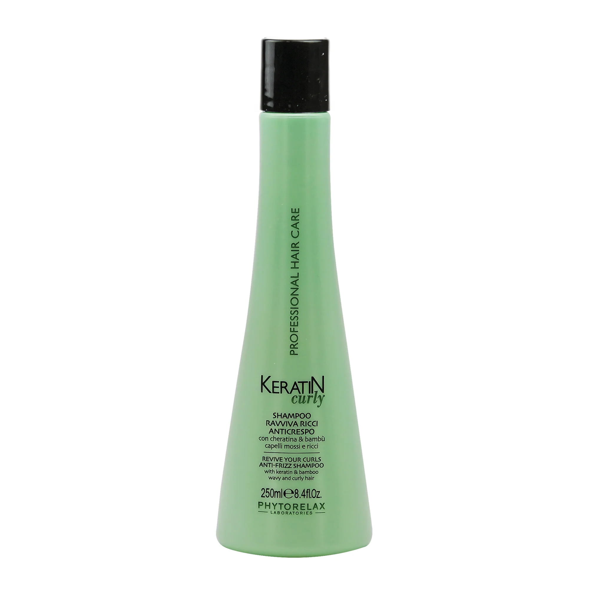 Champú de queratina para cabello rizado que revitaliza los rizos y el encrespamiento - Champú antiencrespamiento, champú definidor de rizos