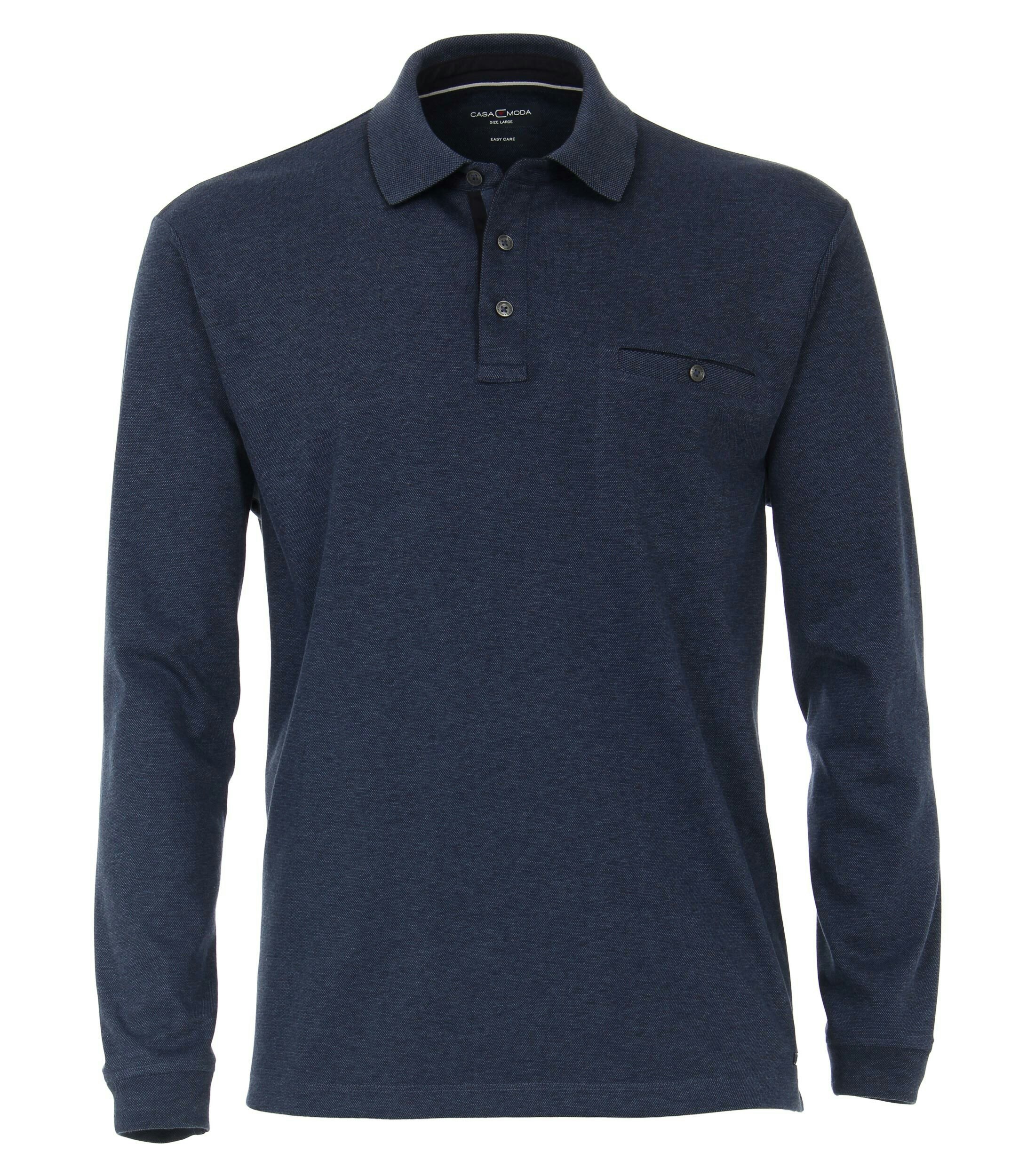 Polo-Shirt Langarm