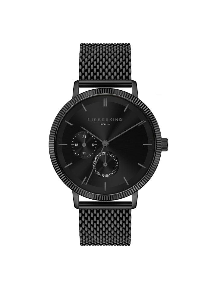 LIEBESKIND BERLIN Armbanduhr in schwarz günstig kaufen onesize