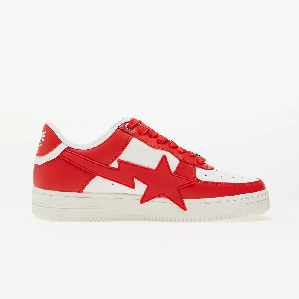 A Bathing Ape Sta Enlarged 001FWK301306MRED / rot