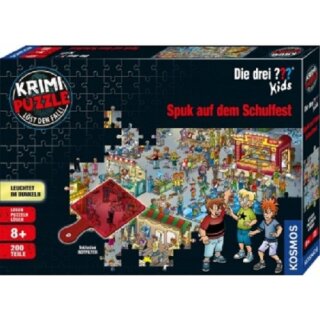 Krimipuzzle: ??? Kids Spuk auf dem Schulfest (300 Teile)