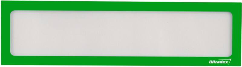 Ultradex DIN A3/A4 Inforahmen Magnetisch Hellgrün nicht haftend Kunststoff 510540 6 (B) x 31,2 (H) cm 5 Stück