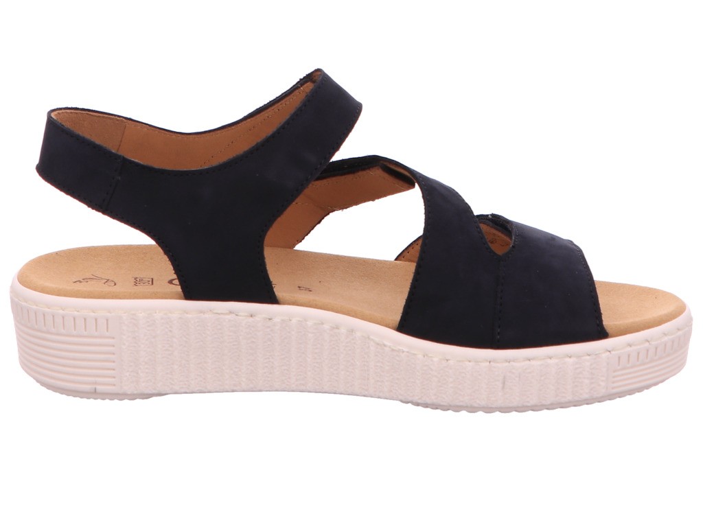GABOR Komfort Sandalen blau Gabor Fashion Riemchensandale 43.600.16