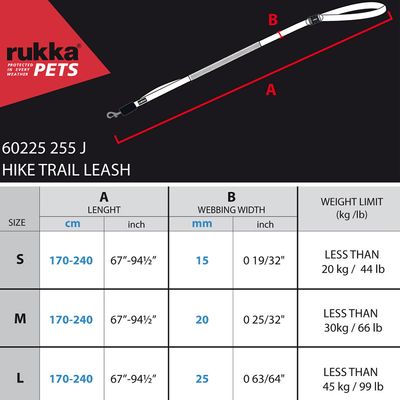 Rukka® Wander-Trainingsleine