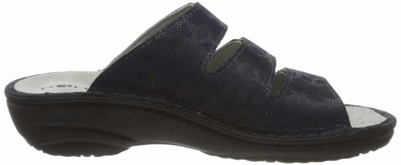 ROHDE Keilsandalen blau
