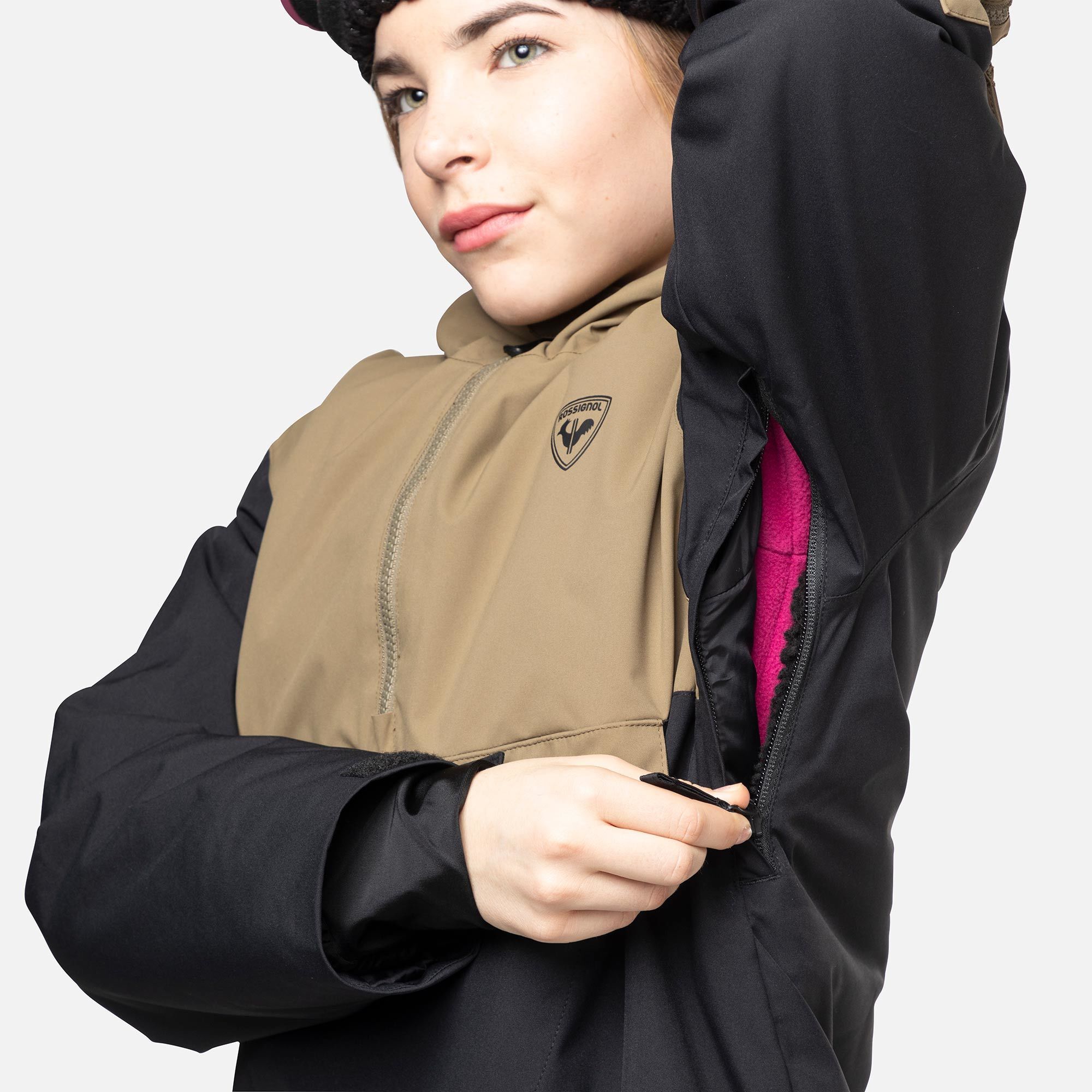 Veste anorak de ski Bicolor enfant