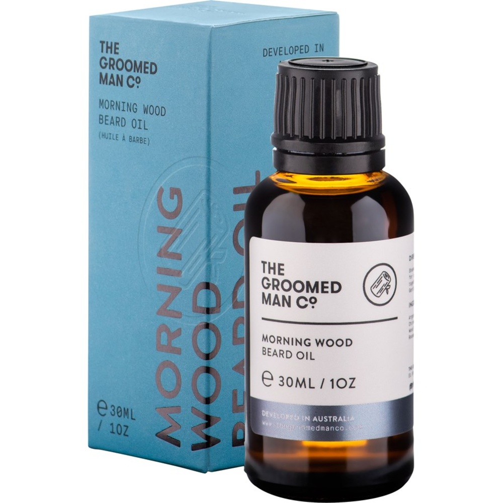 THE GROOMED MAN CO Morning Wood Beard Oil Soin pour barbe
