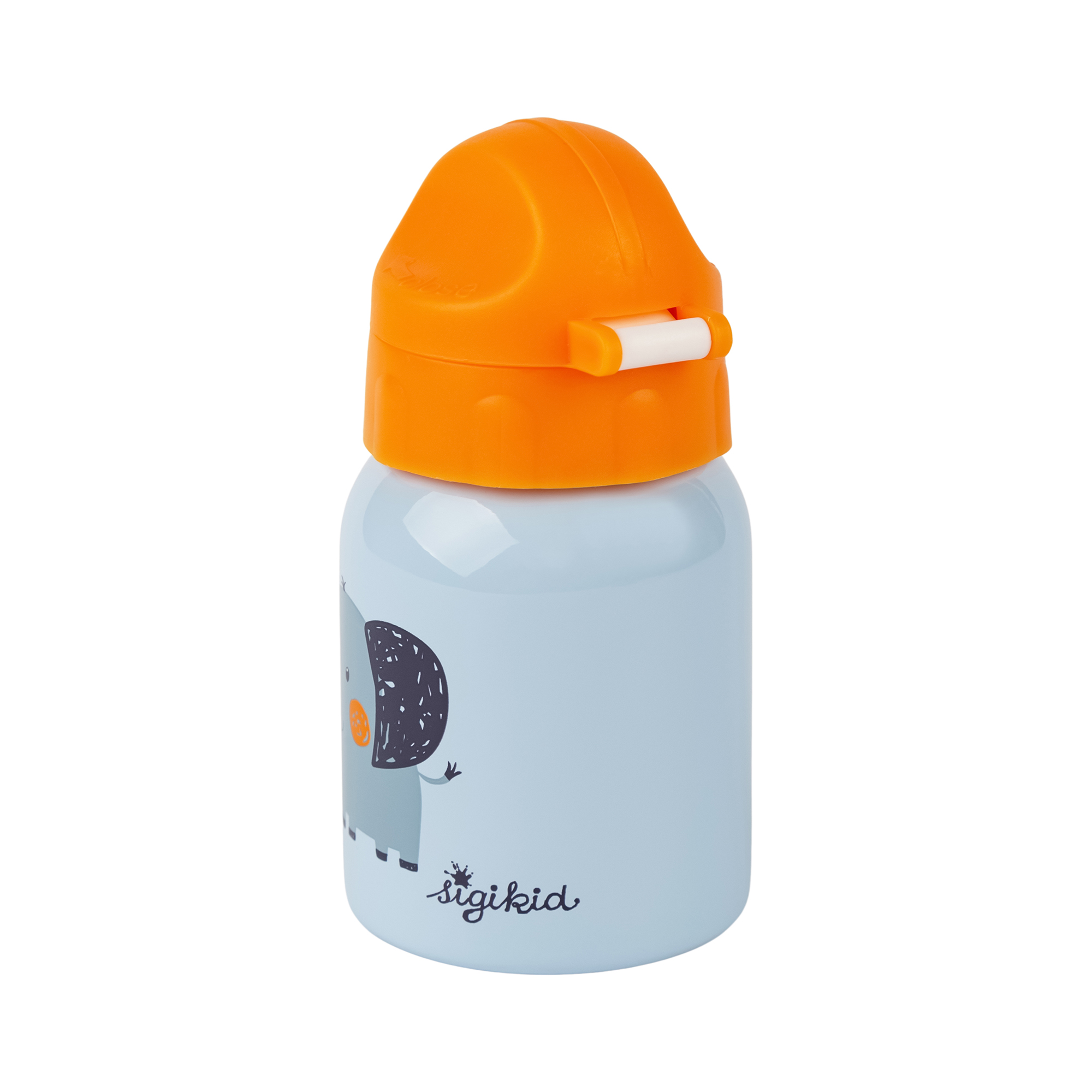 Kinder Set Edelstahl-Trinkflasche und Brotbox Elefant