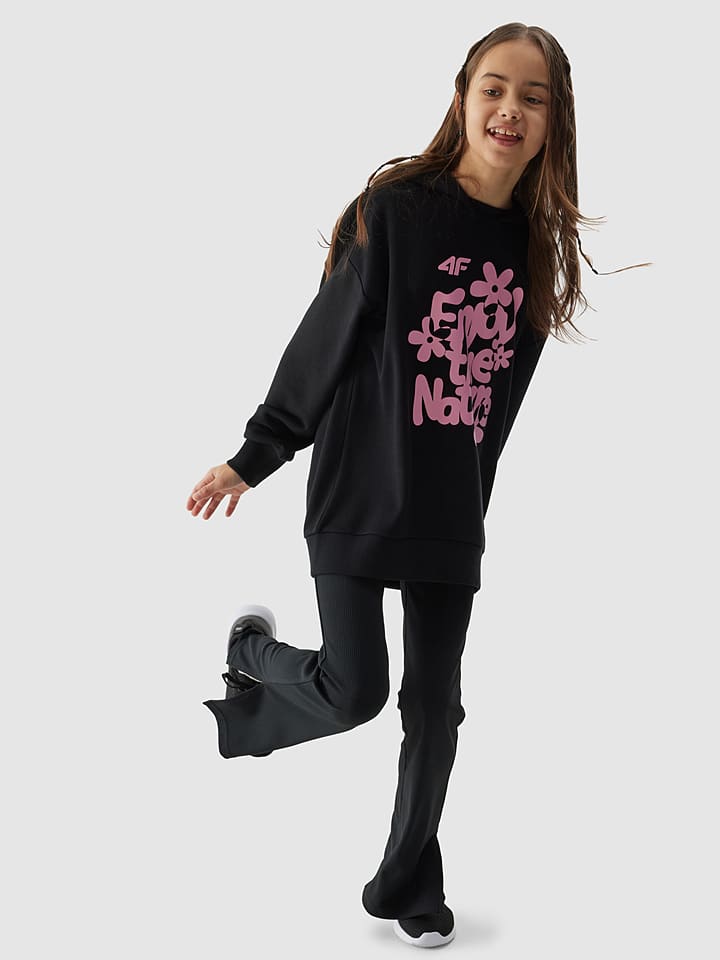 4F Hoodie in Schwarz günstig kaufen