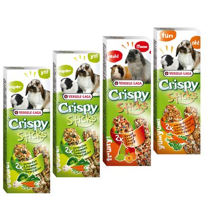 Mixed Pack Versele-Laga Crispy Sticks Herbivores