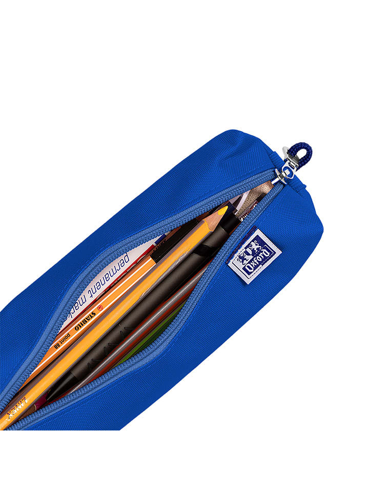 Oxford Federmäppchen in Blau - (B)23 x (H)7 x (T)4 cm günstig kaufen onesize