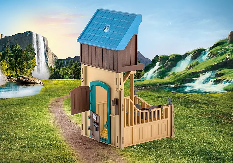 Horses of Waterfall-Anbau Pferdebox