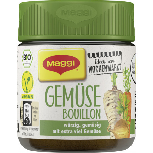 Maggi Bio Ideen vom Wochenmarkt Gemüse Bouillon ergibt 5,5L