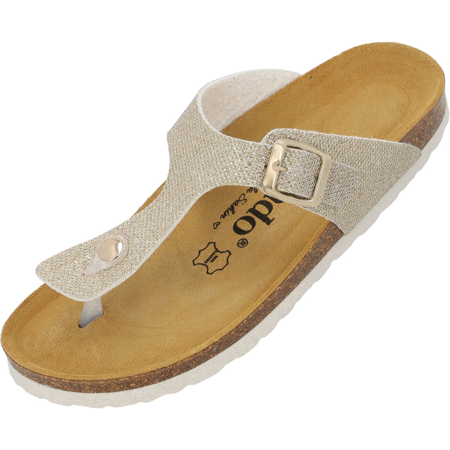Palado Kos Tiffany by Sila Sahin, Zehentrenner, Damen, Gold