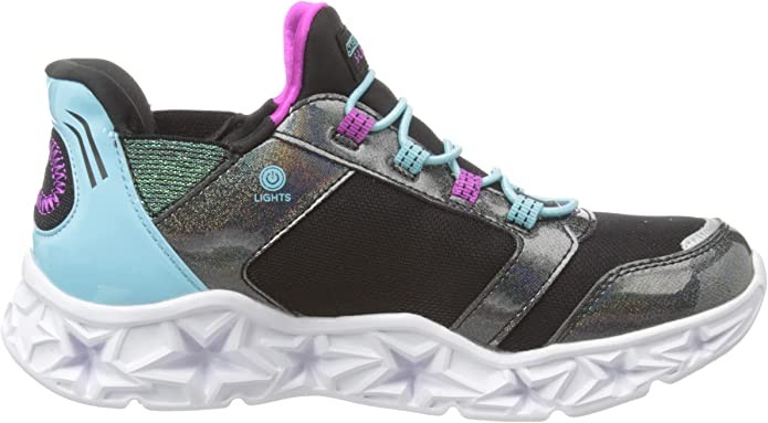 SKECHERS Mädchen Sneaker schwarz