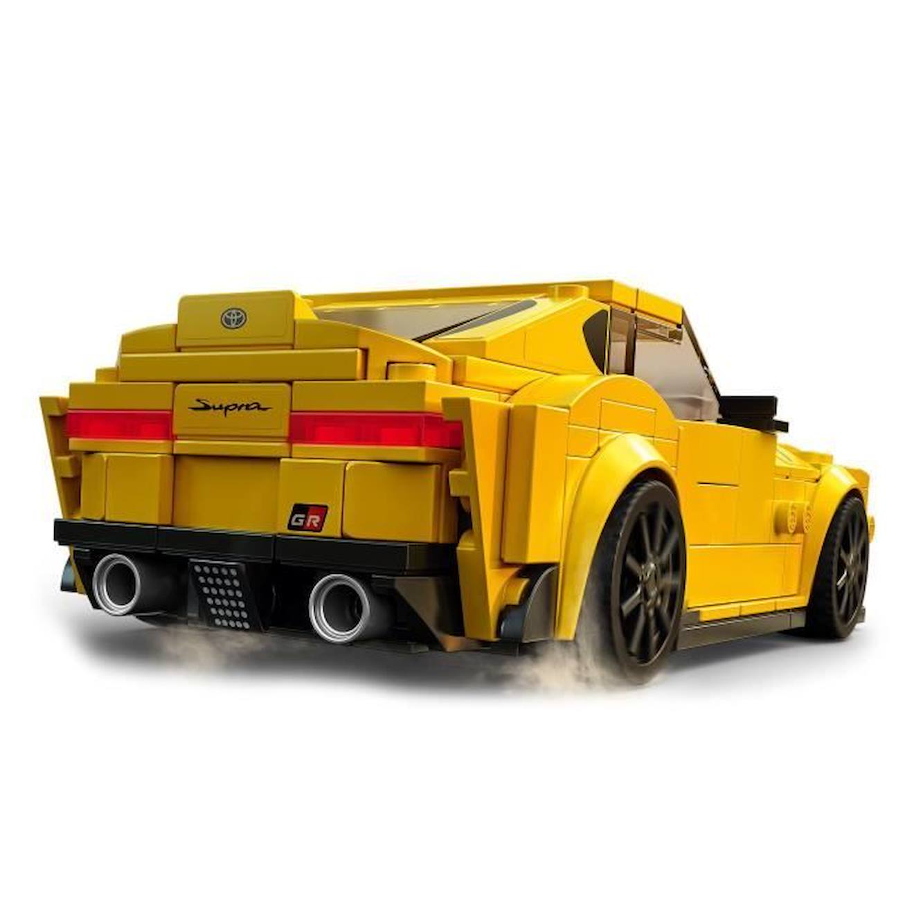 LEGO® 76901 Speed Champions Toyota GR Supra – jouet voiture de course avec pilote, enfant 7 ans et plus jaune