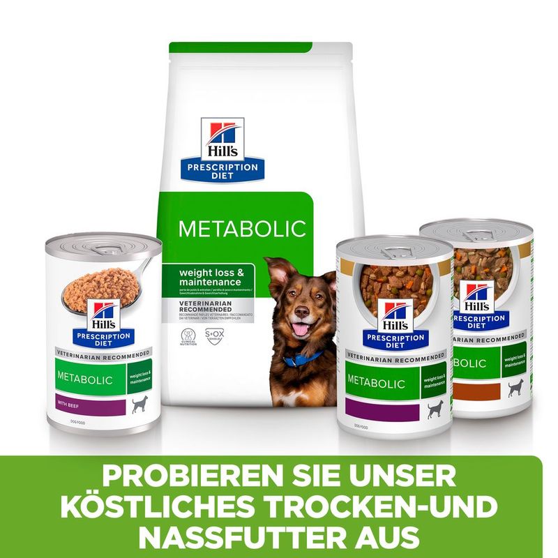 Hill's Prescription Diet Metabolic mit Rind