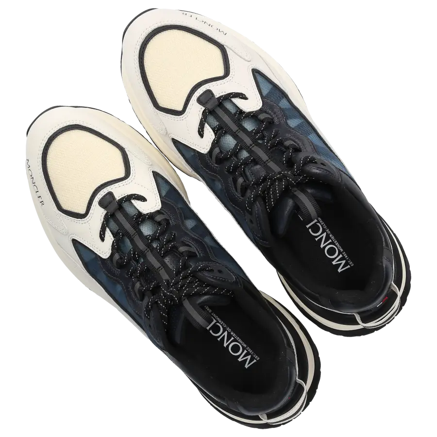 Moncler - Sneaker low LITE RUNNER Mesh - weiß