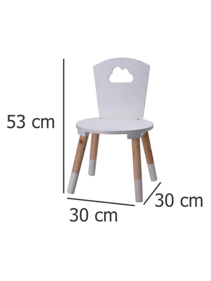 Home&Styling Collection Kinderstuhl in weiß günstig kaufen onesize
