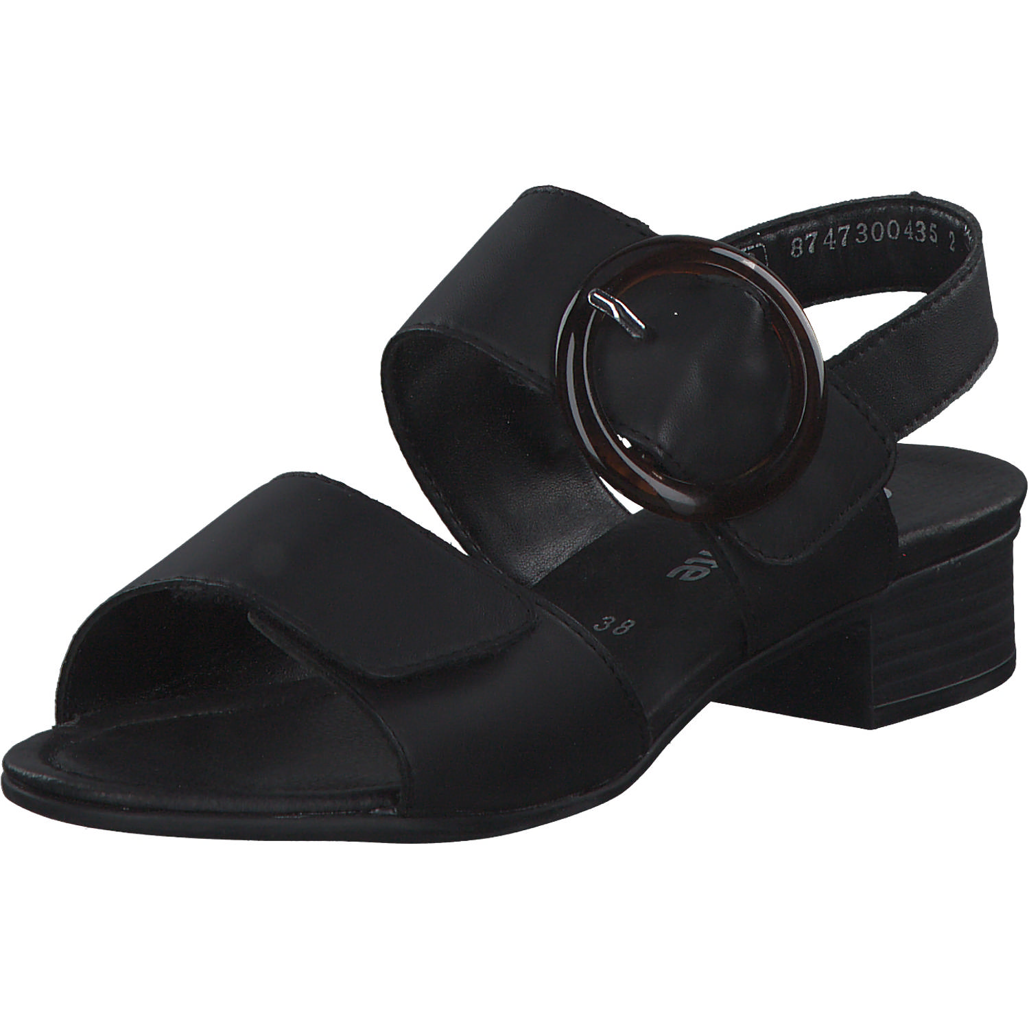 Remonte D0P53, Keilsandaletten, Damen, schwarz/schwarz
