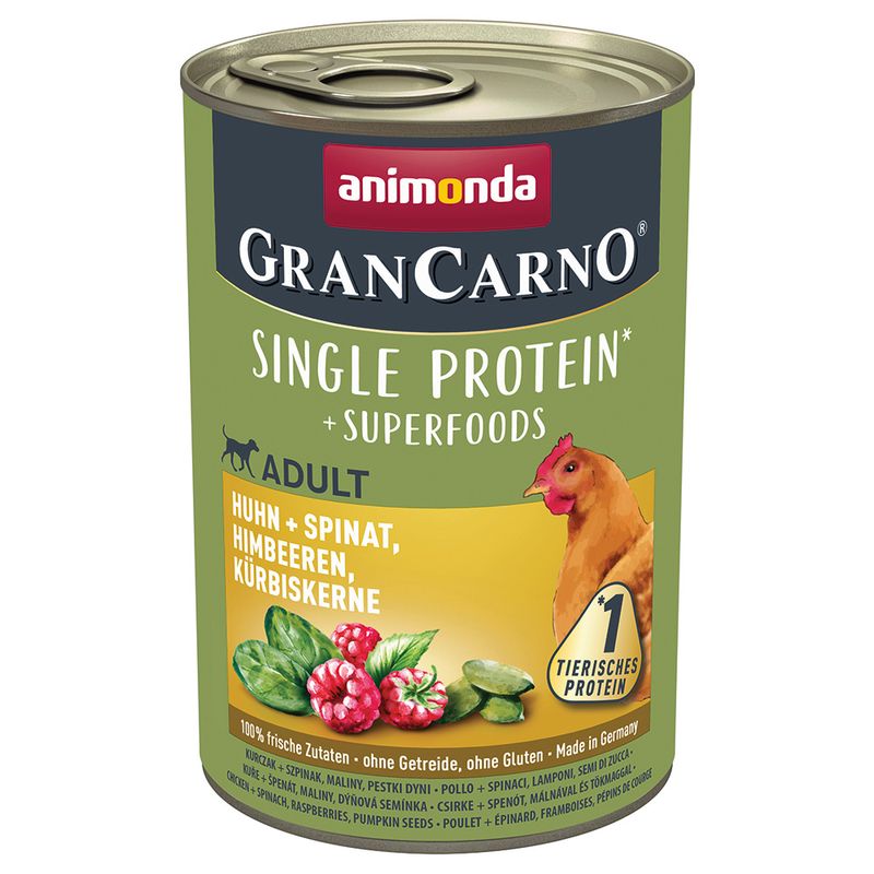 animonda GranCarno Adult Superfoods 24 x 400 g