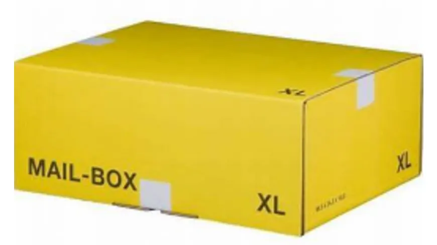 Versandbox gelb XL gelb