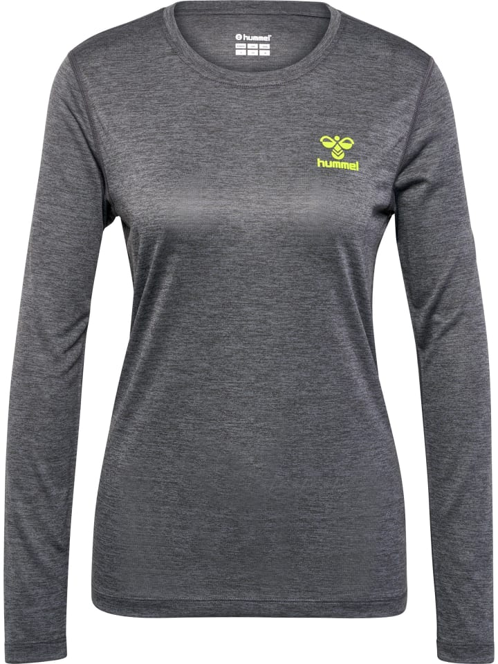Hummel Hummel T-Shirt Hmlsprint Damen in FORGED IRON MELANGE günstig kaufen XS