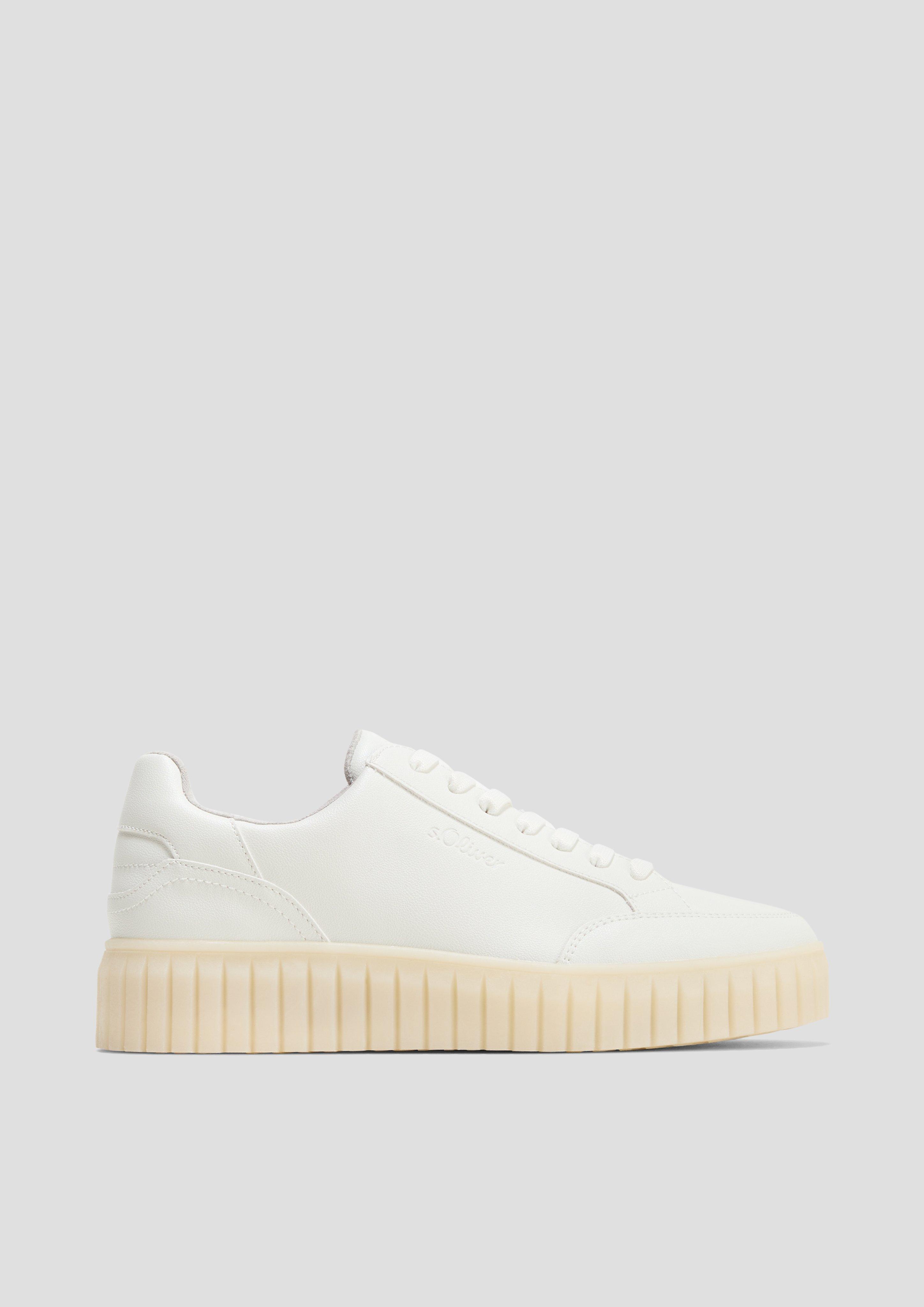 Sneaker mit Plateausohle  6008850-100