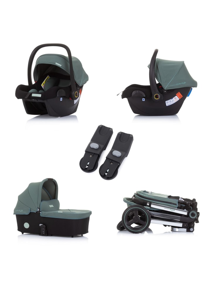 Chipolino Kinderwagen Elite 3 in 1 in grün günstig kaufen onesize