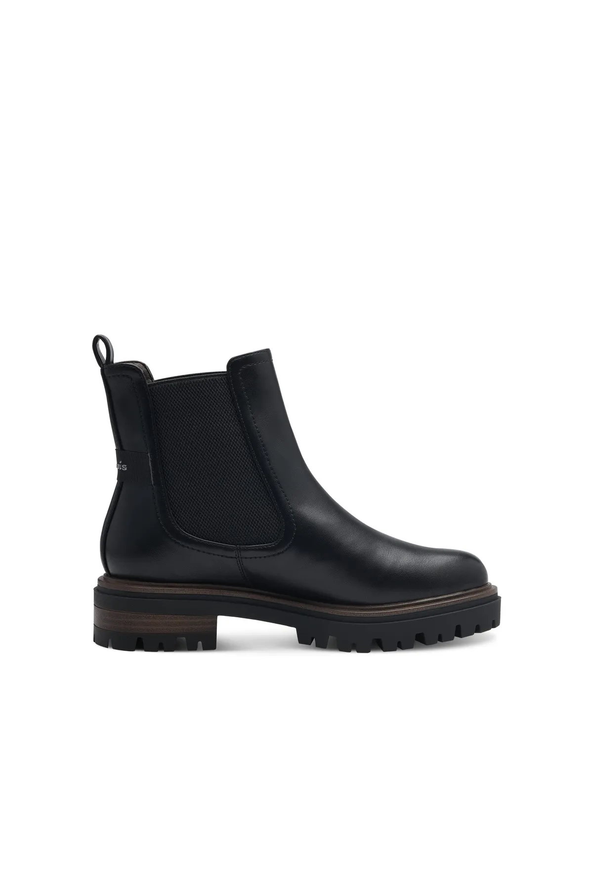 Tamaris  Stiefelette - Schwarz - Flacher Absatz