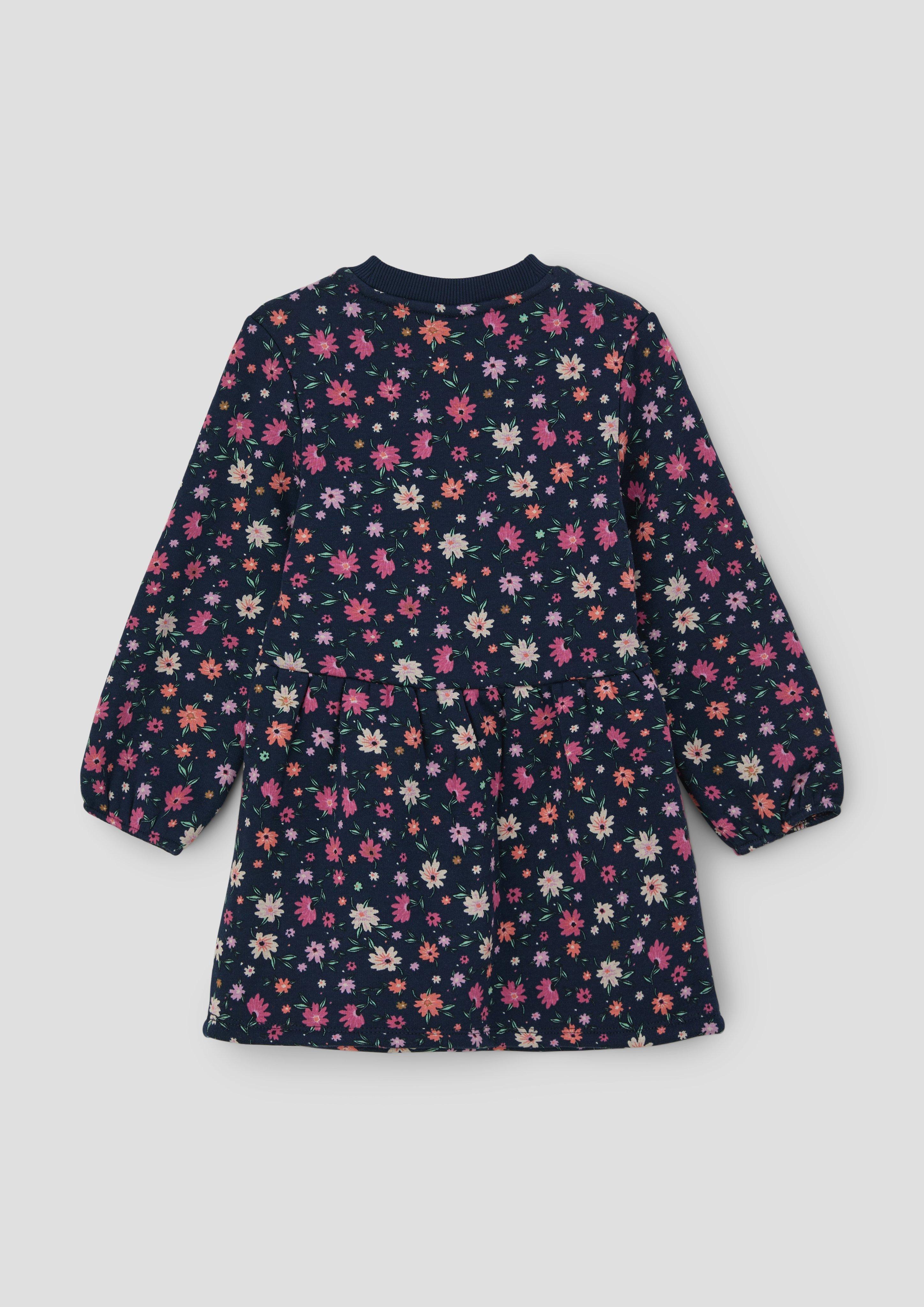 Thermofleece-Kleid mit Allover-Print  2133923-59A3