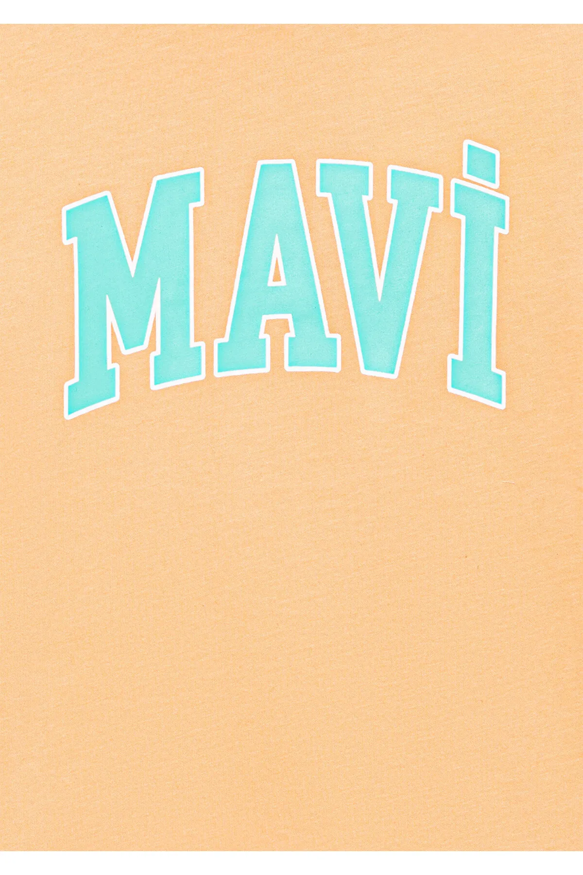 Mavi  Oranges T-Shirt mit Logo-Aufdruck Normale Passform / Normale Passform7610109-71124