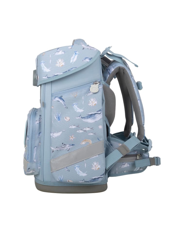 SCHOOL-MOOD Champion Maxx Schulranzen-Set in Aqua günstig kaufen onesize