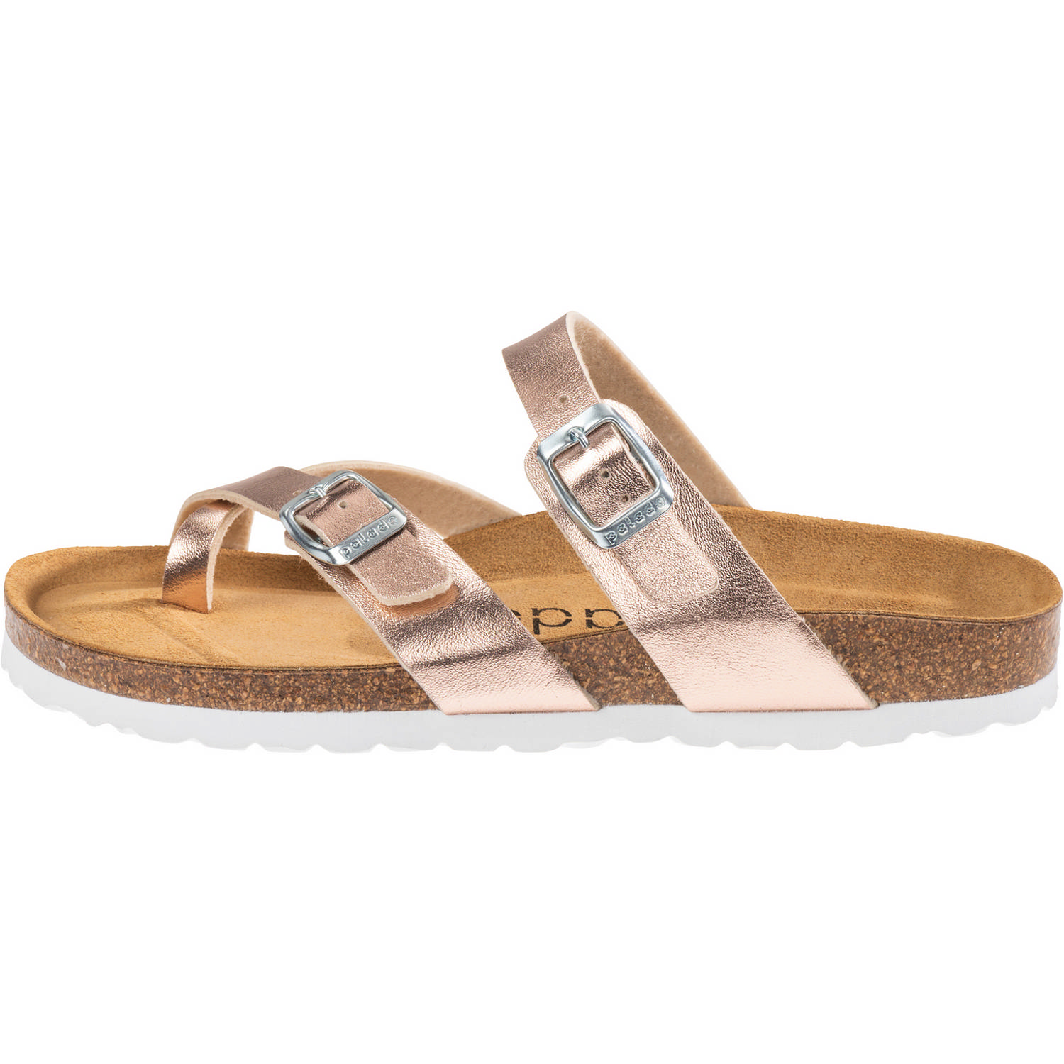 Palado Cres Metallic, Pantoletten, Damen, Rose/Silber