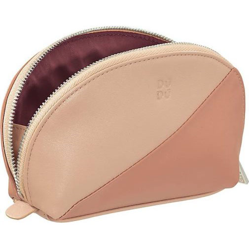 Dudubags Segovia Kosmetiktasche Leder 16 cm