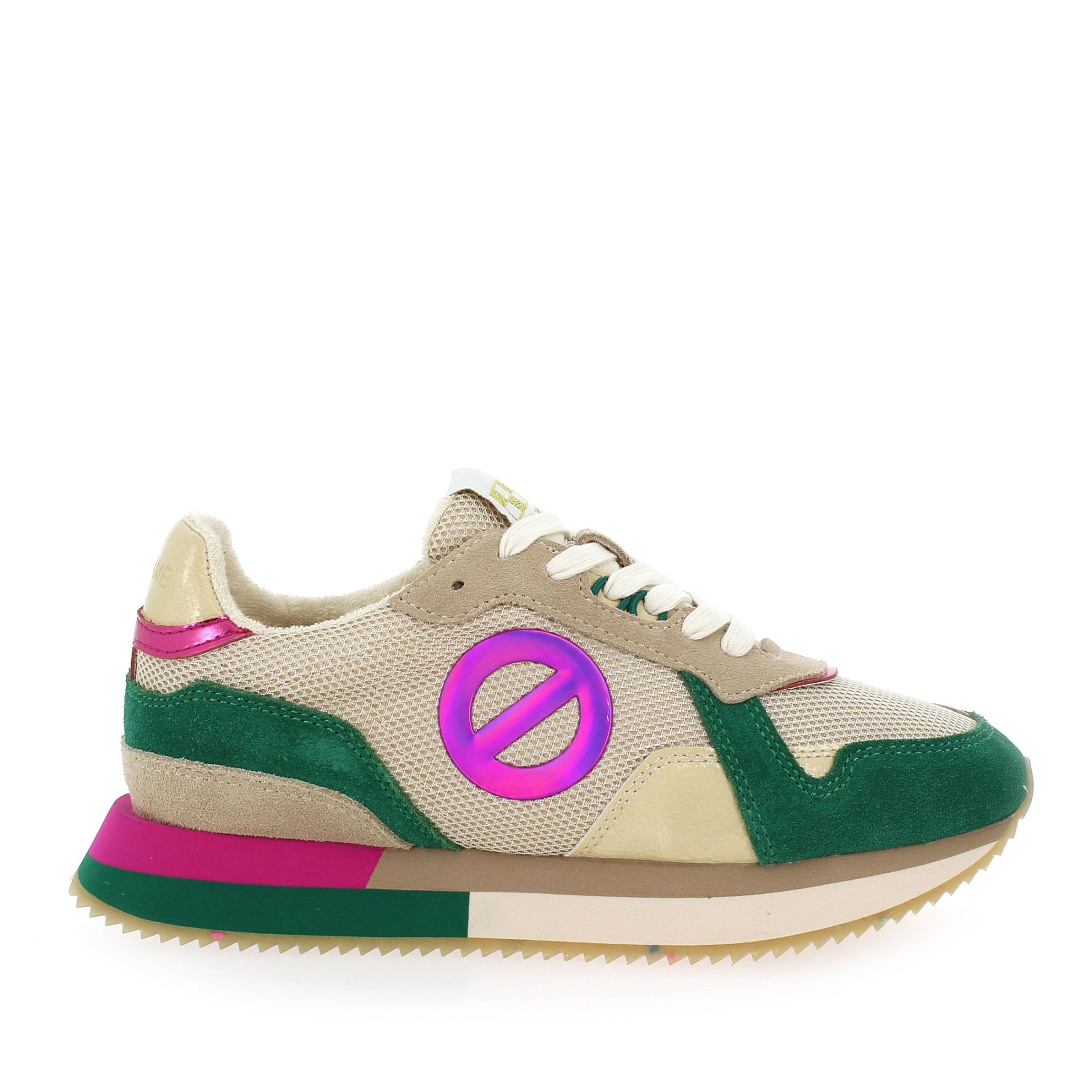 No Name  MIA JOGGER - Beige Vert