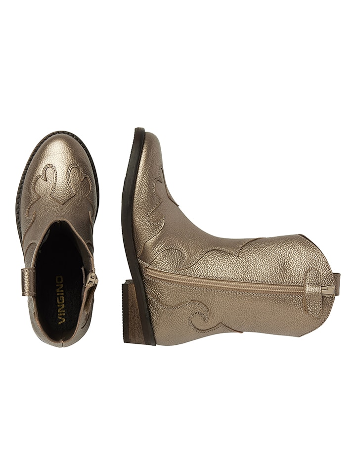 Vingino Leder-Stiefeletten 