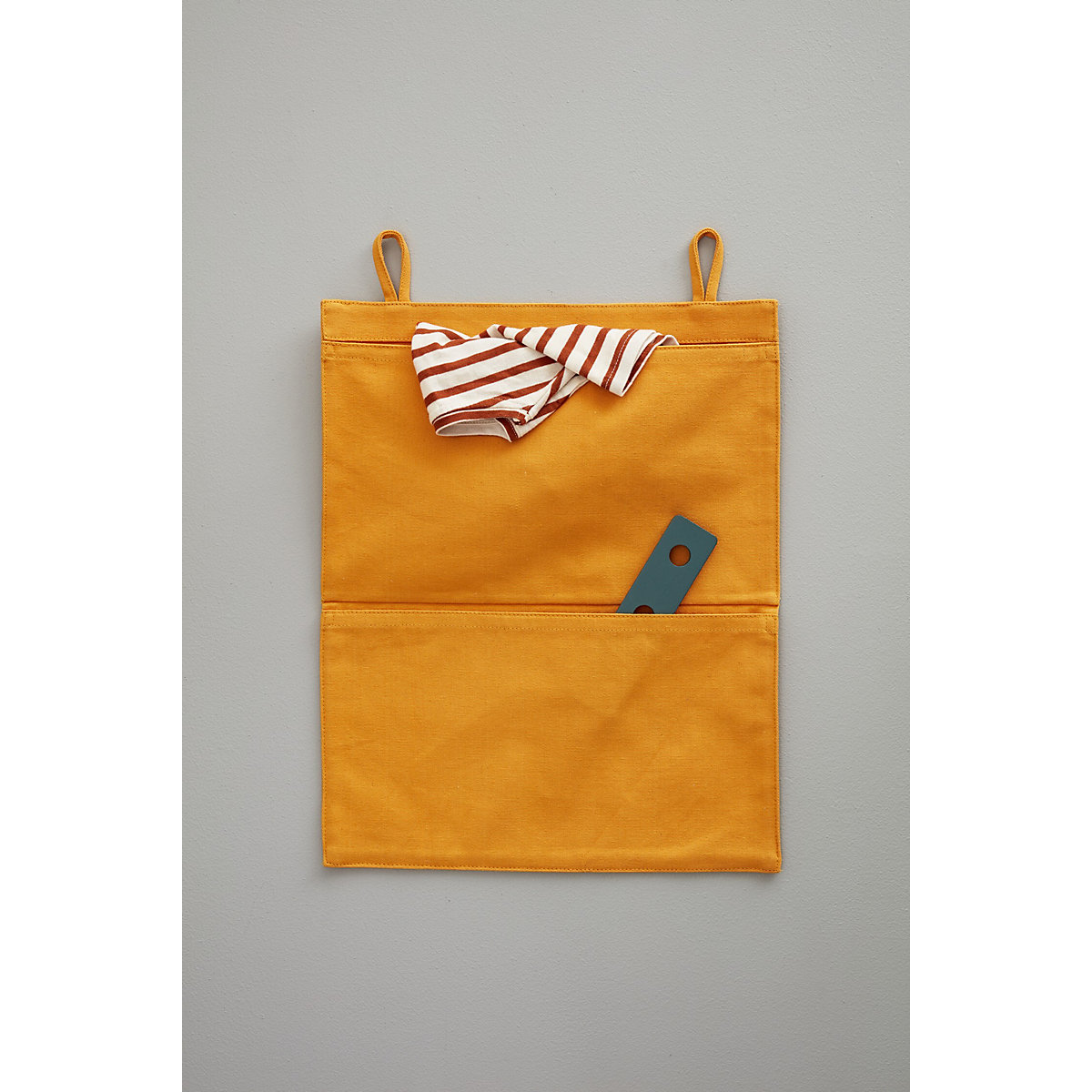Wandtaschen aus Stoff, mango Wanddeko