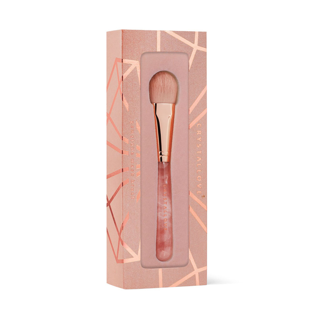 crystallove CRYSTALLOVE Rose quartz mask brush Make up