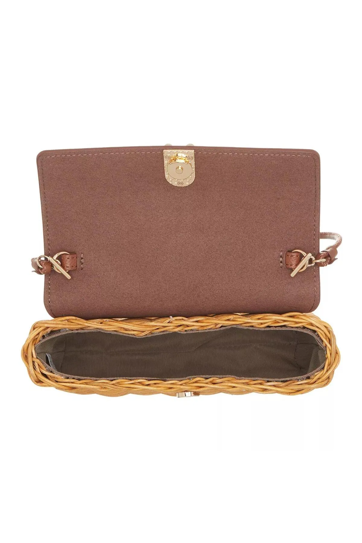 FURLA  Diamante Mini Crossbody Cognac H