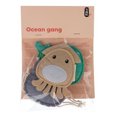TIAKI Katzenspielzeug Set Ocean Gang mit Katzenminze