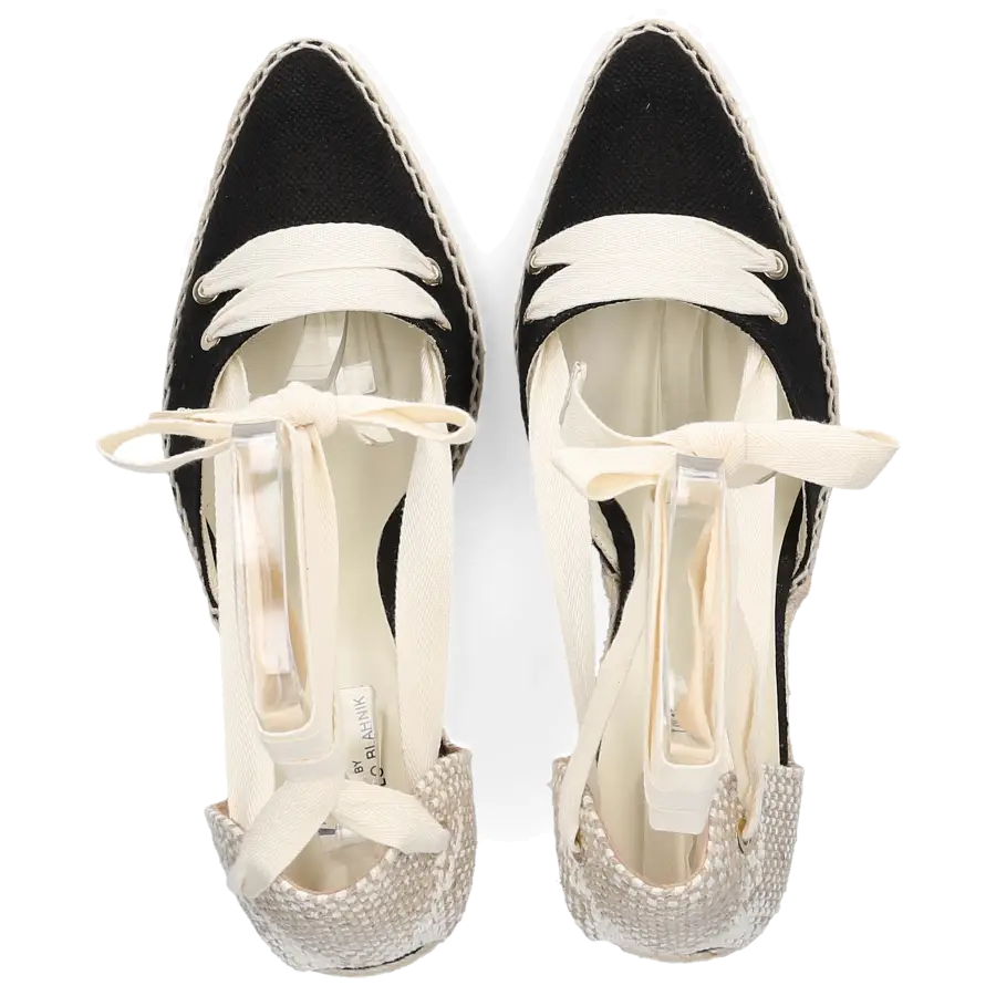 CASTAÑER BY MANOLO BLAHNIK - Pumps MANOLO HIGH Baumwolle - schwarz